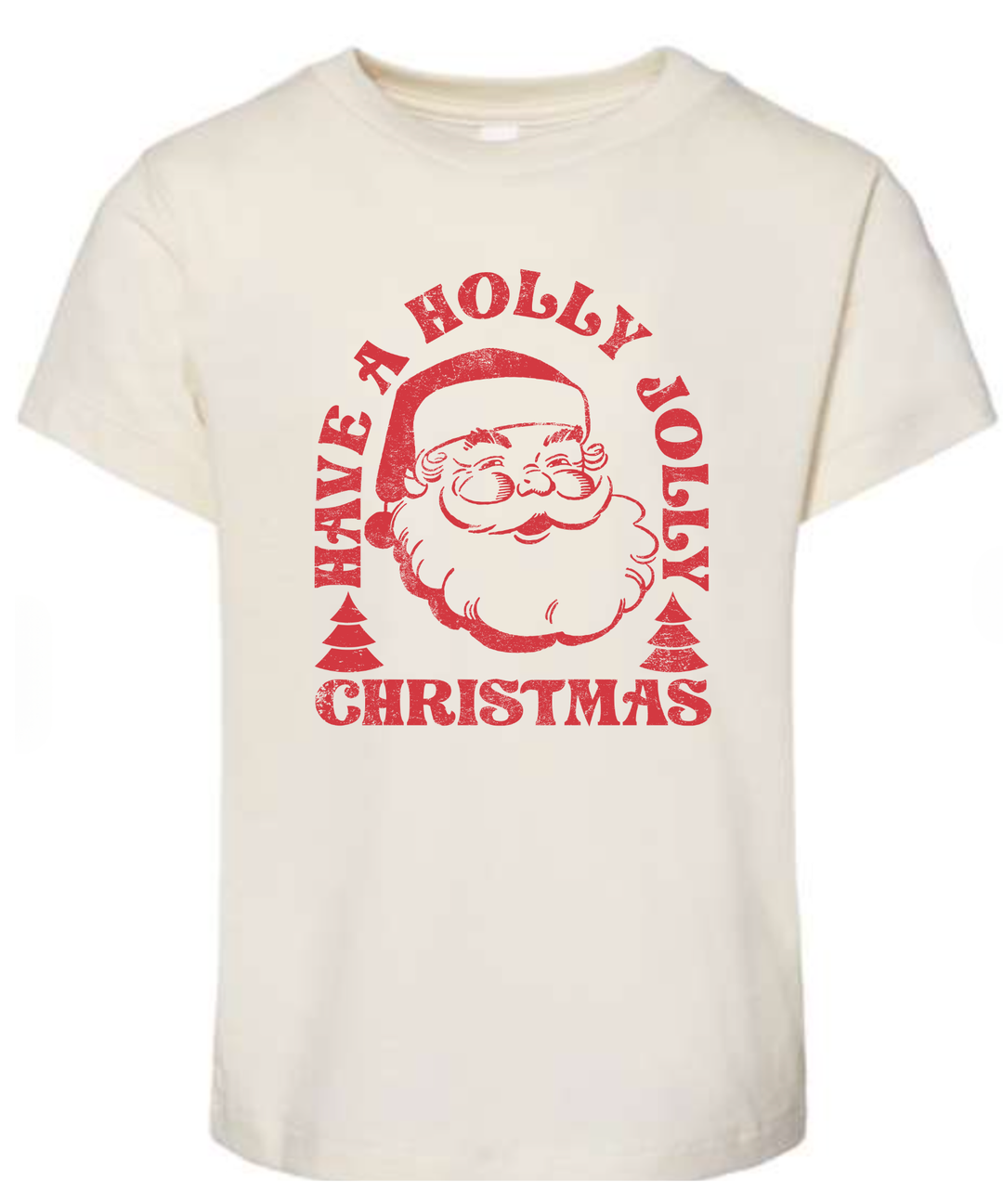 Have a Holly Jolly Christmas kids Santa shirt