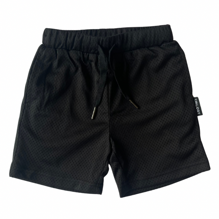 Trilogy Design Co - Gym Shorts in Black (3T and 6)