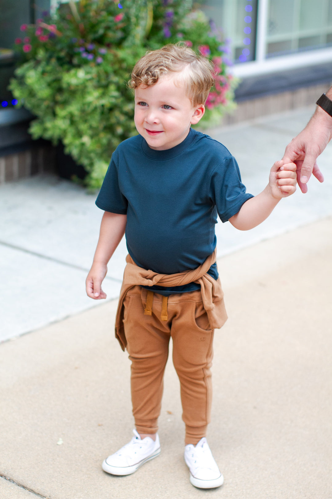 Little Bipsy - Over-sized Bamboo Tee in Night Fall