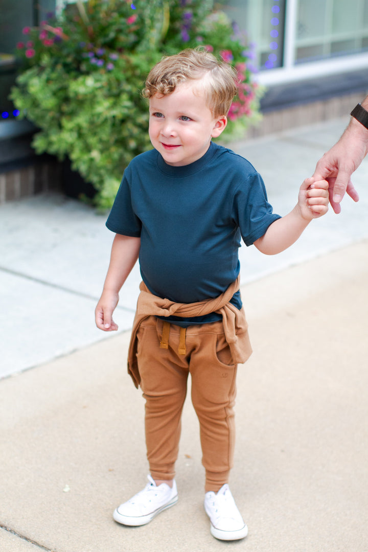 Little Bipsy - Over-sized Bamboo Tee in Night Fall