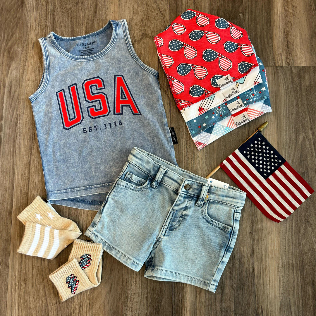 baby boy 4th of July outfit