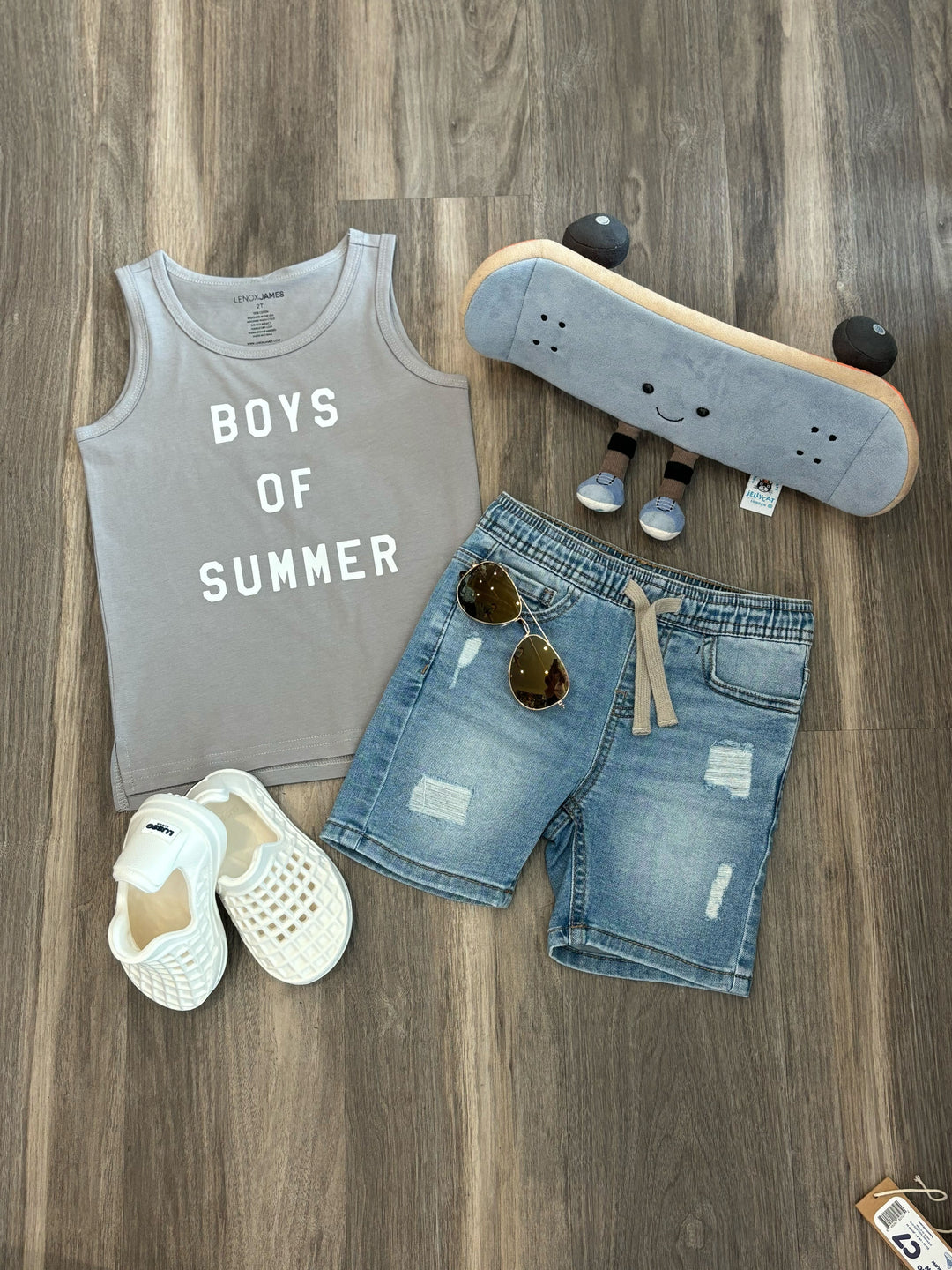 Lenox James - Boys of Summer Tank in Fog