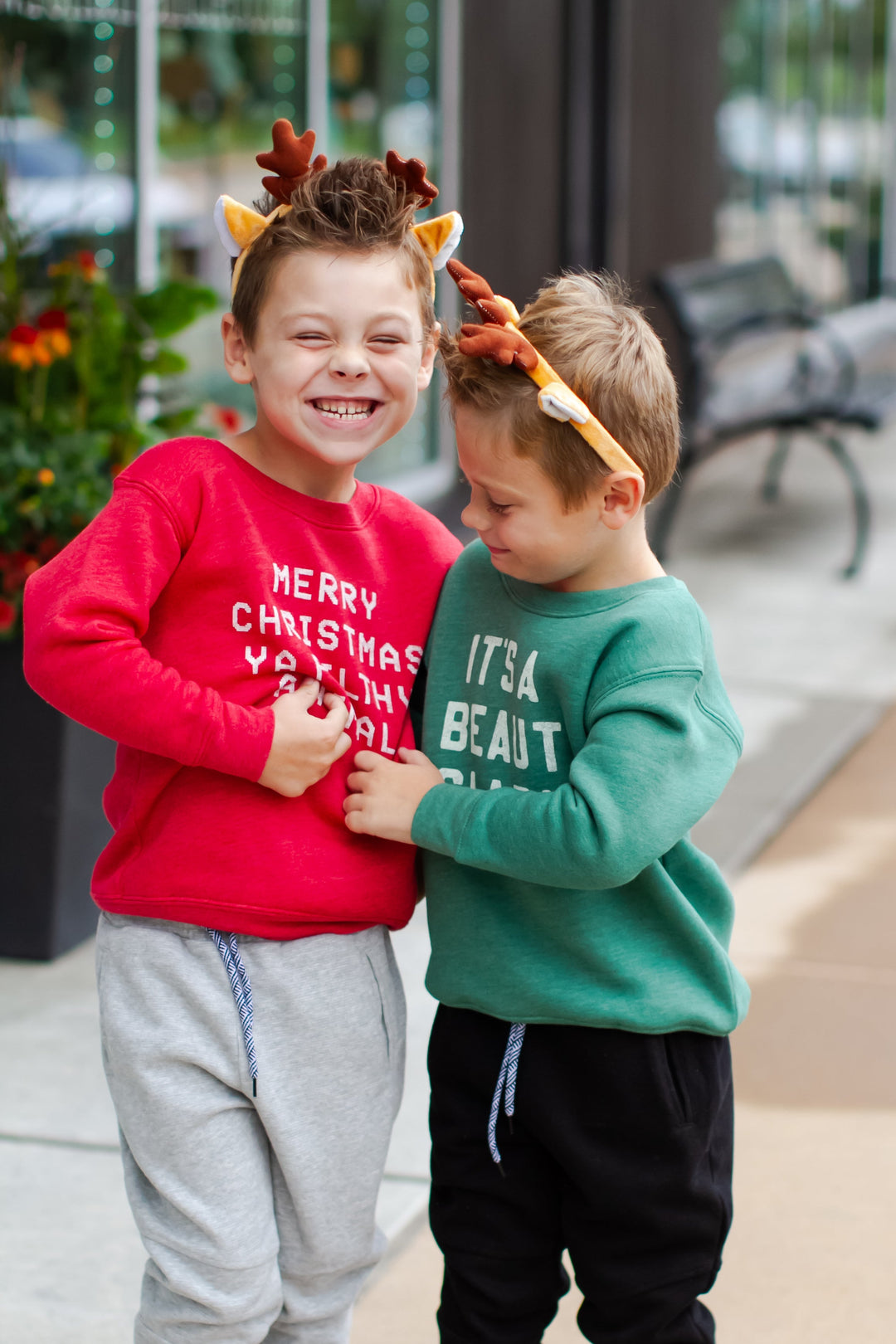 Christmas Reindeer Antlers Headband