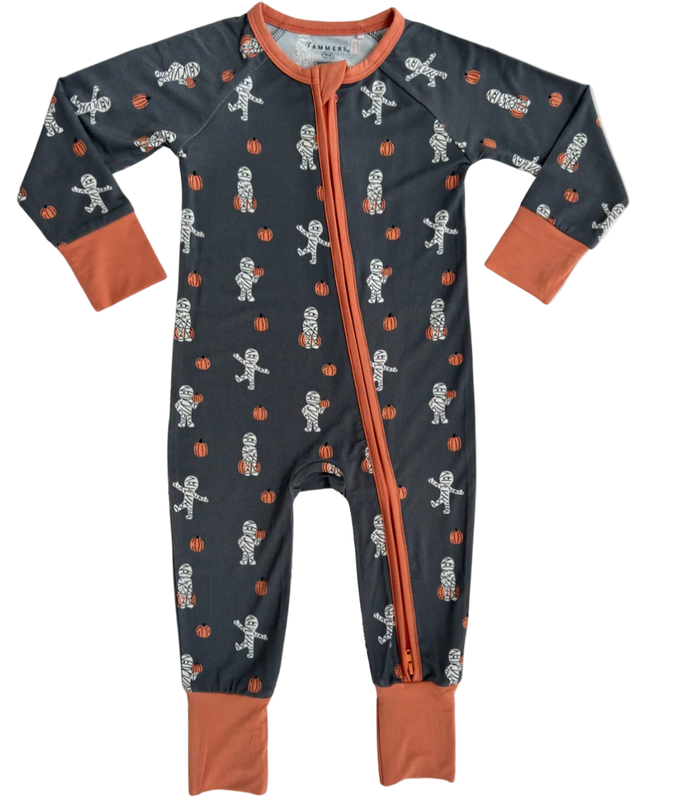 IN MY JAMMERS Mummy halloween pajamas