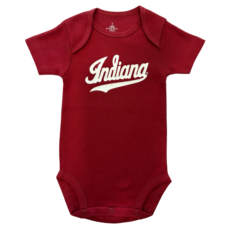 IU baby onesie red