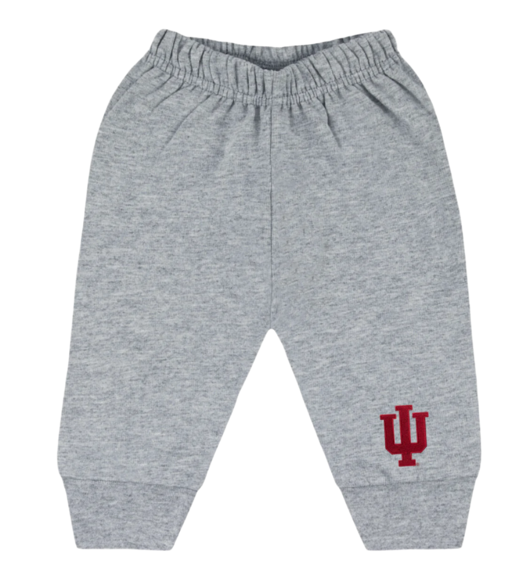 IU baby sweatpants grey