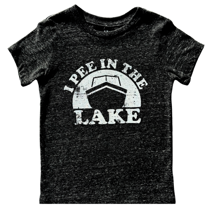 I pee in the Lake kids graphic tee