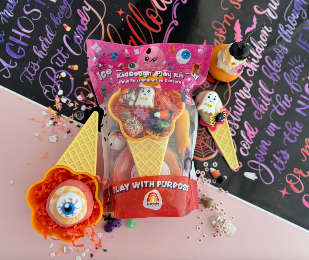 Ice Cream Paror Halloween play dough kit