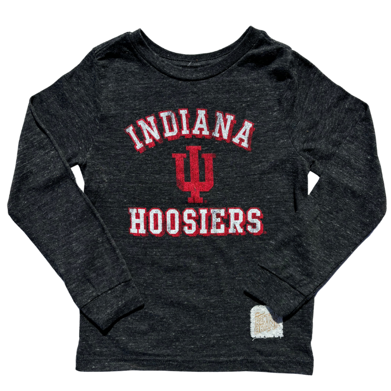 Indiana IU Hoosiers kids long sleeve tee