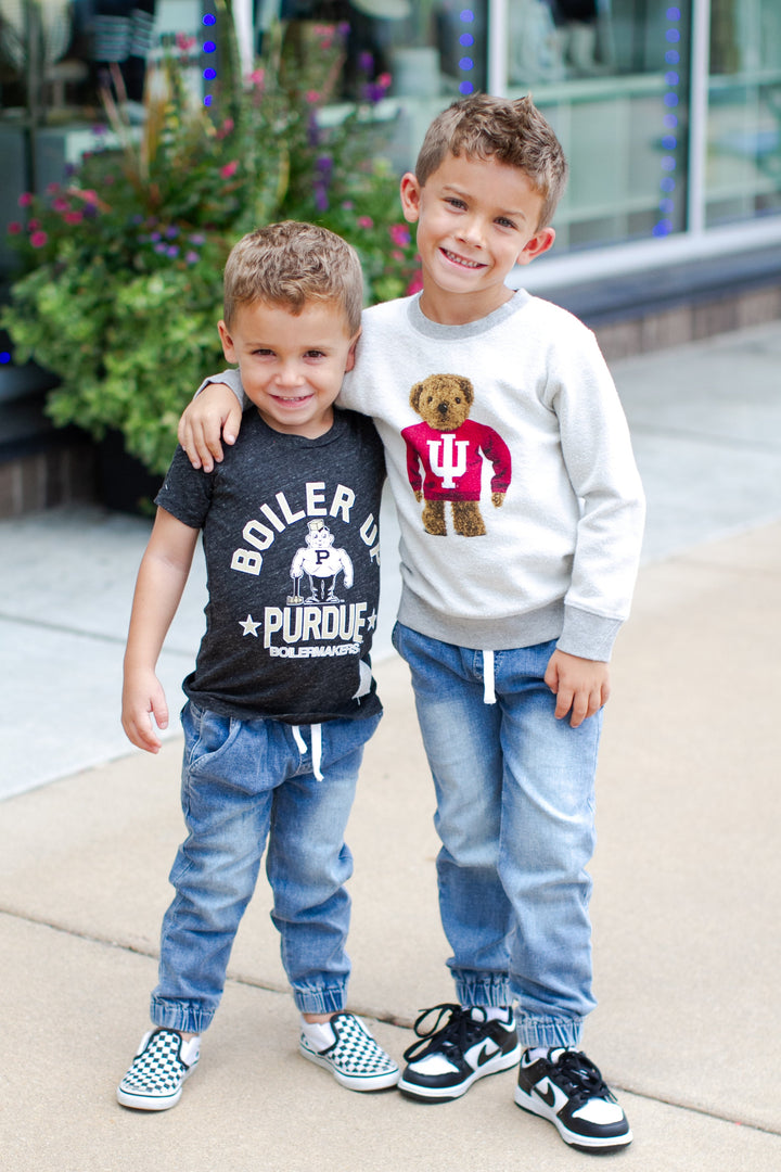 Indiana University Kids bear sweatshirt