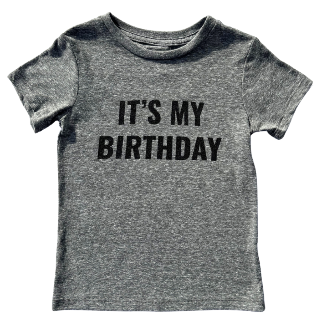 It's My Birthday boys tshirt