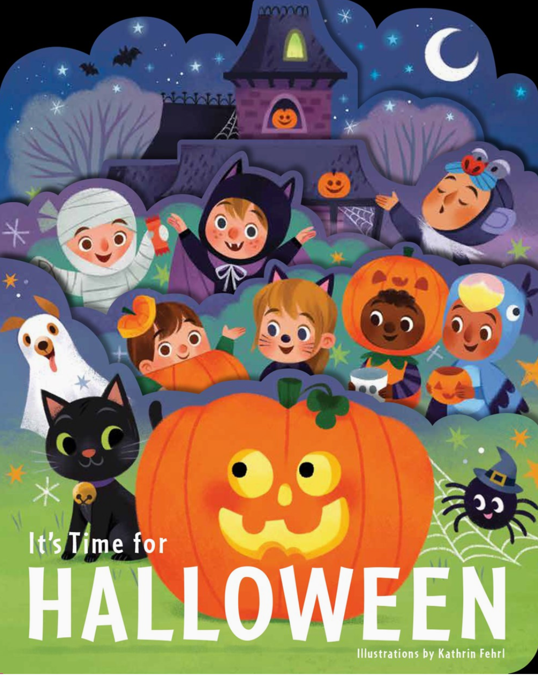 It's Time for Halloween board book