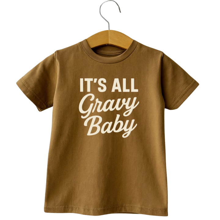 It's all gravy baby kids Thanksgiving shirt