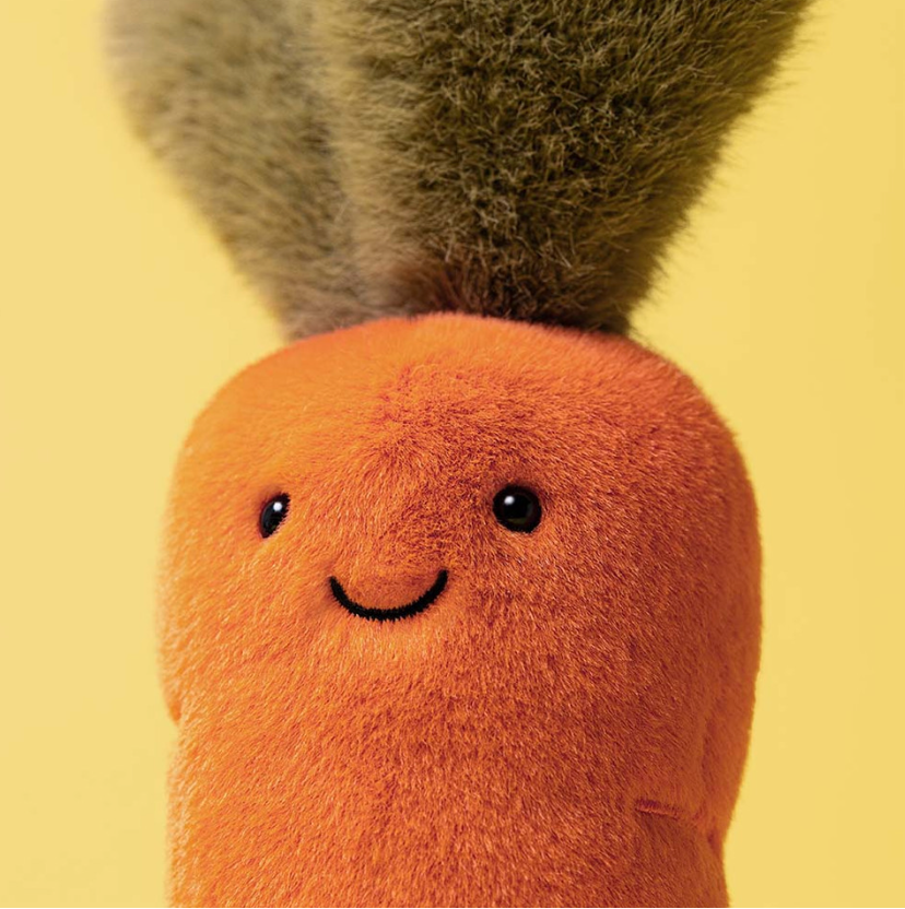 Jellycat Amuseables Carrot detail