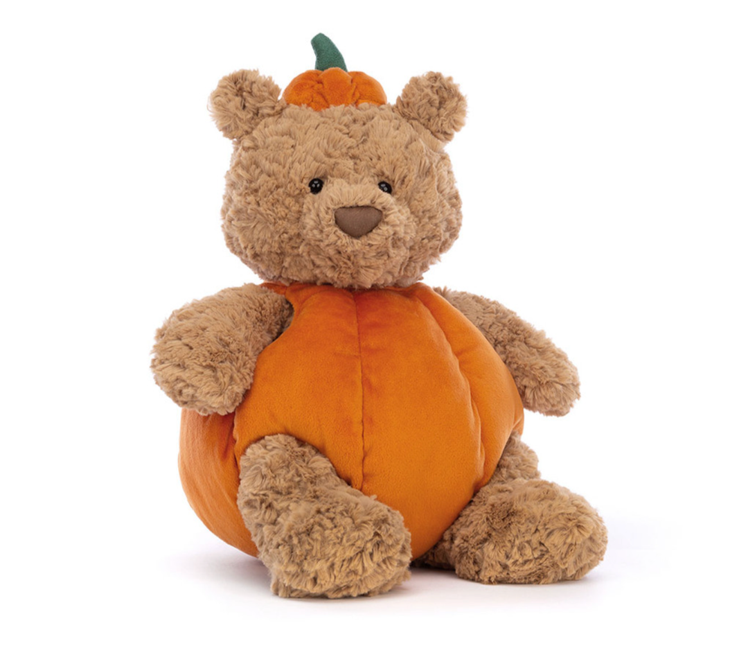 Jellycat Bartholomew Bear Pumpkin