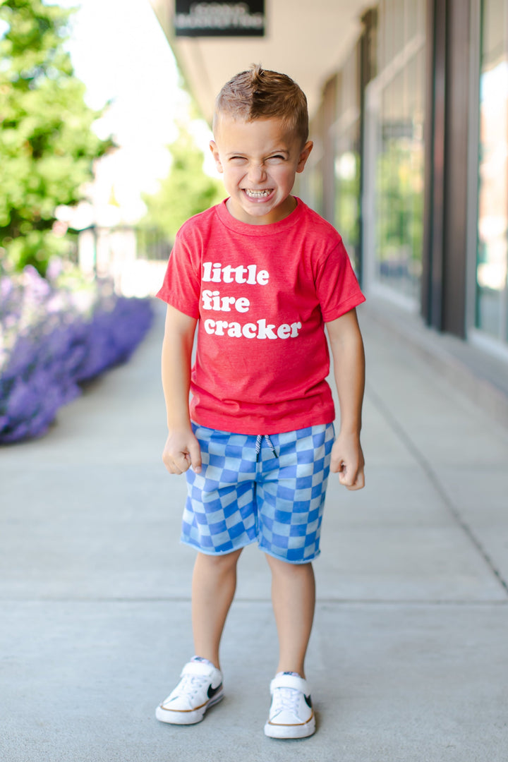 Benny & Ray -  Little Fire Cracker Tee in Red