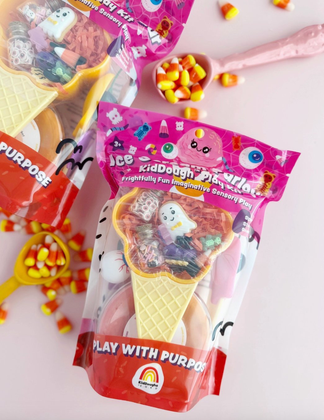 Kids Halloween Ice Cream kiddough playset