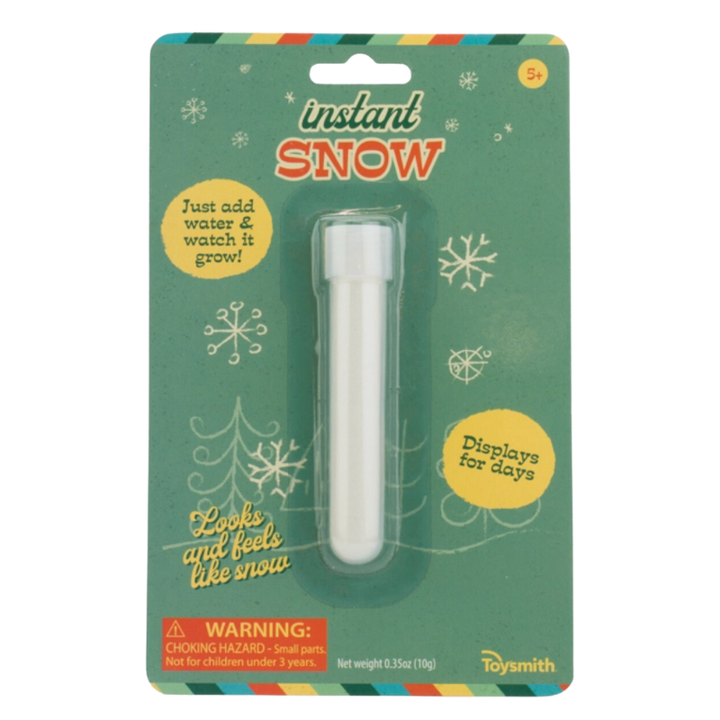 Kids Instant Snow activity