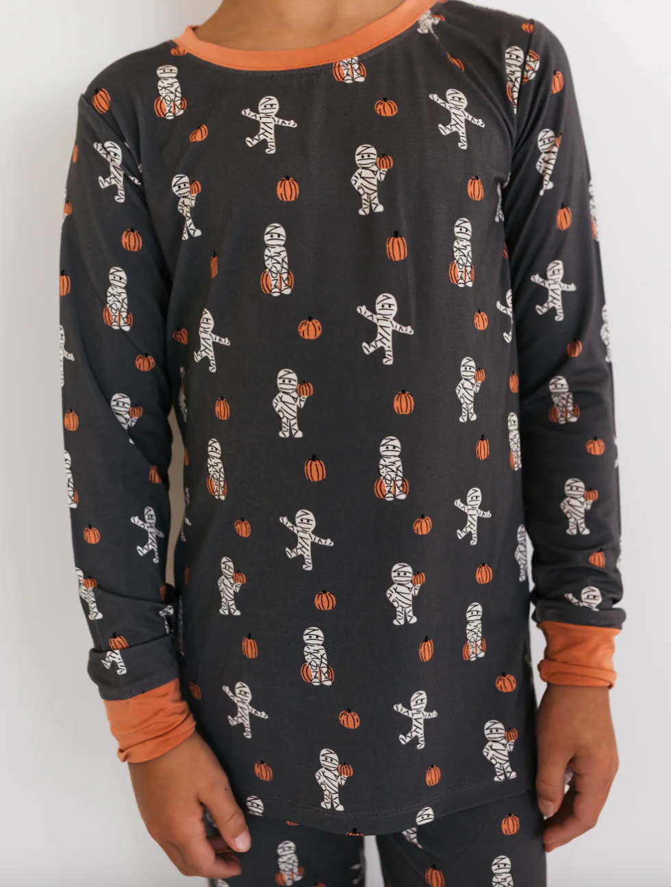 Kids Mummy Halloween Pajamas
