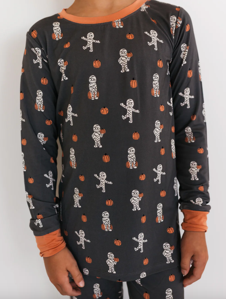Kids Mummy Halloween Pajamas