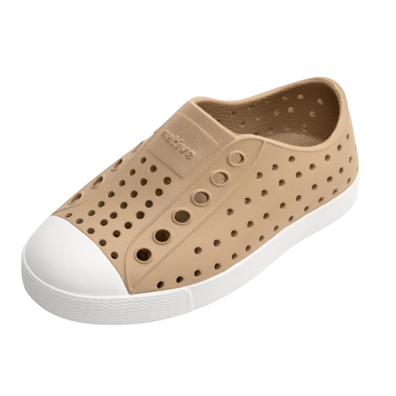 Kids Native Jefferson Flax tan shoes