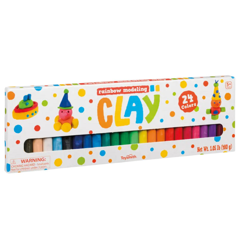 Kids Rainbow Modeling Clay kit