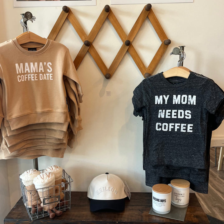 Kids coffee shirts