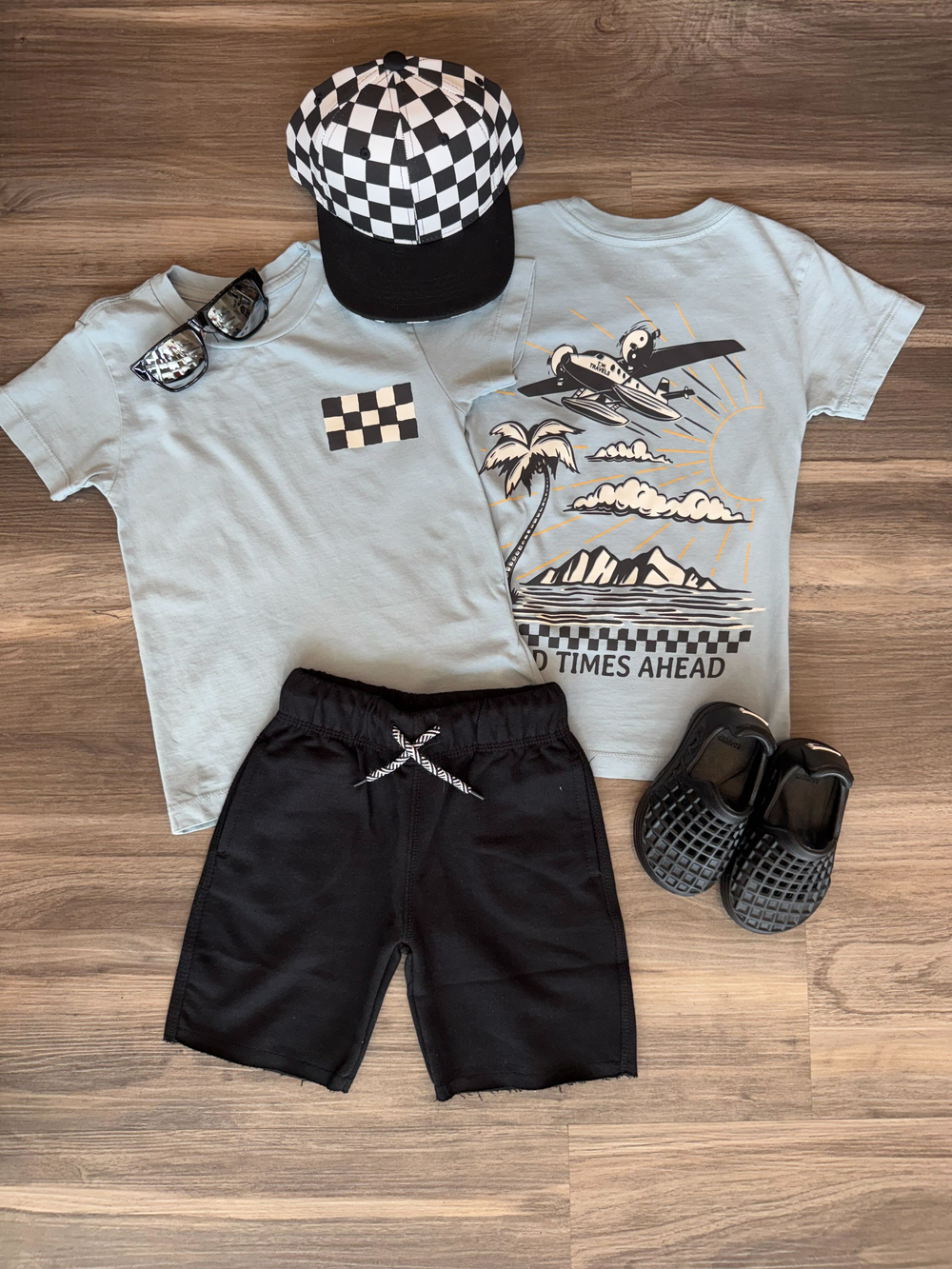 Kids cool airplane tshirt