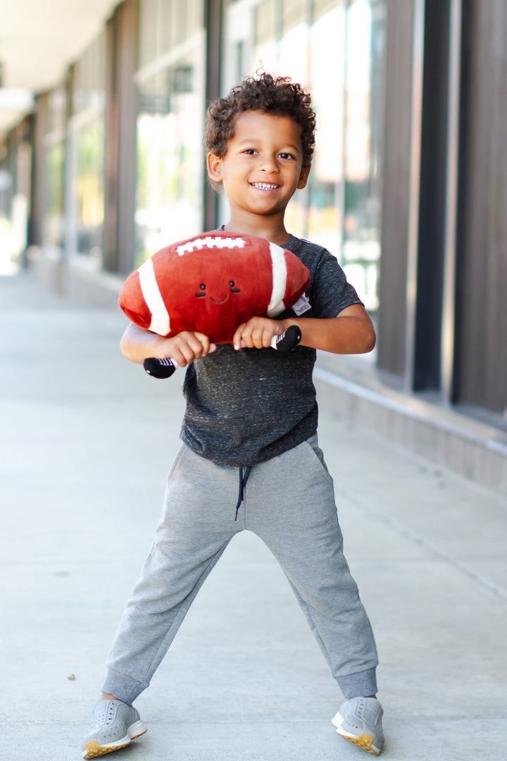 Kids plush football