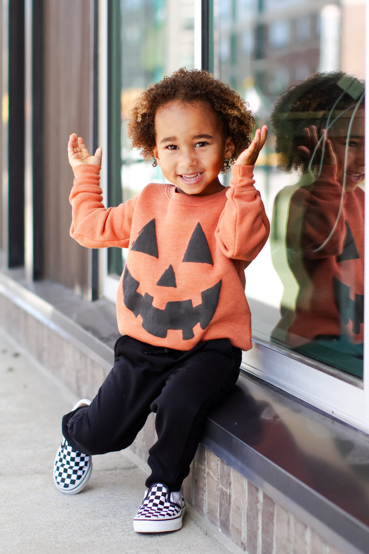 Kids pumpkin sweatshirt