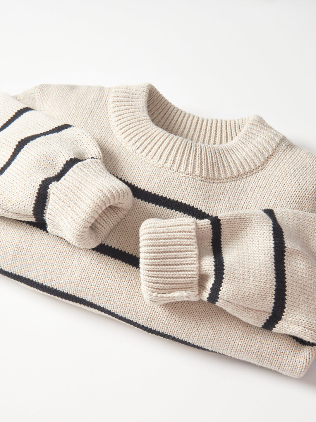 Little Bipsy - Knit Sweater in Pinstripe