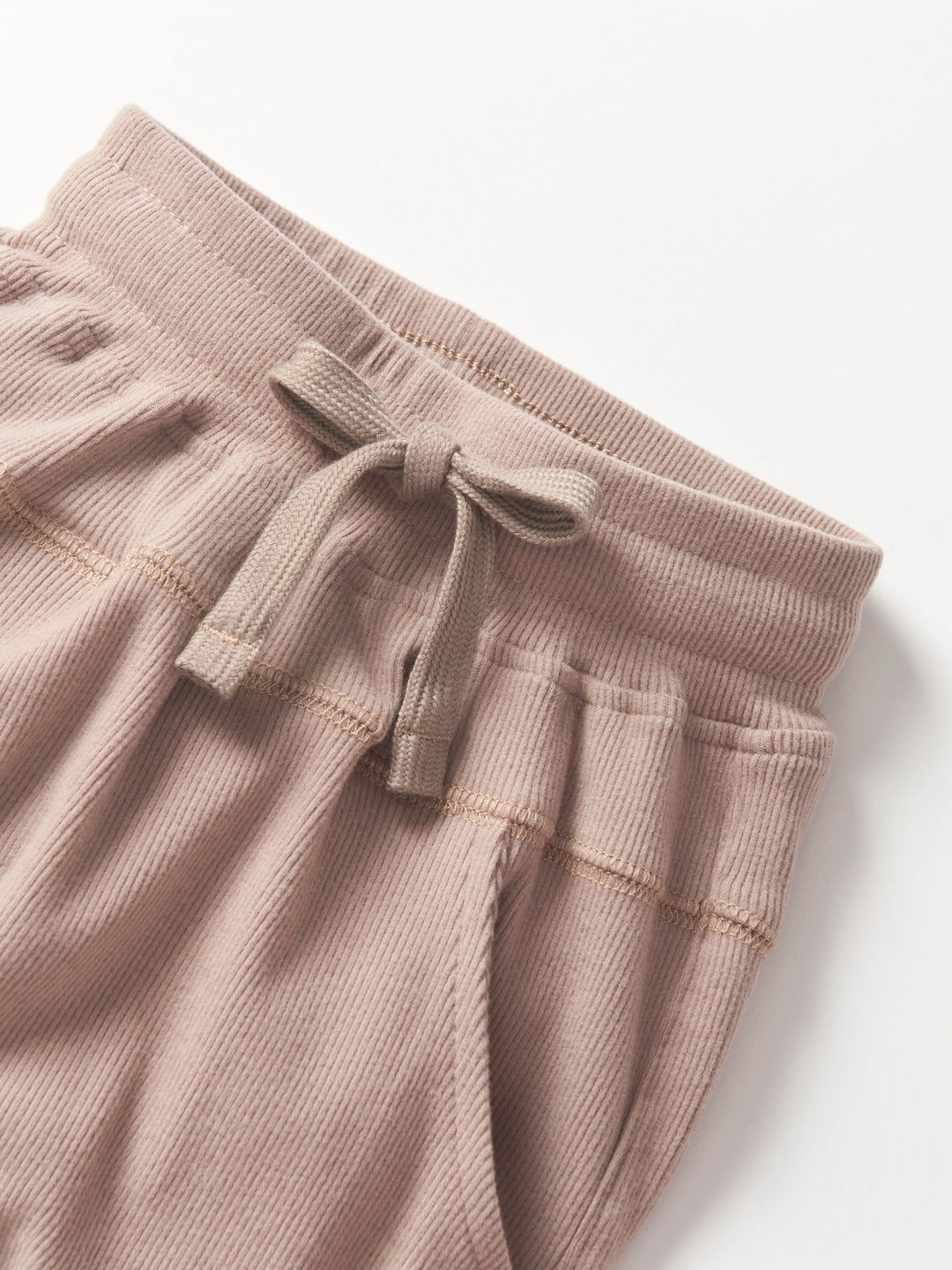 Little Bipsy - Ribbed Joggers in Mushroom