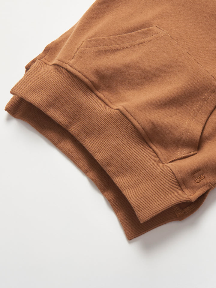 Little Bipsy - Pocket Pullover in Chestnut