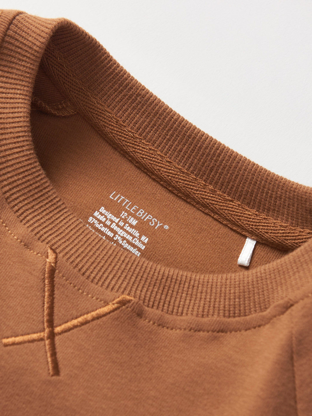 Little Bipsy - Pocket Pullover in Chestnut