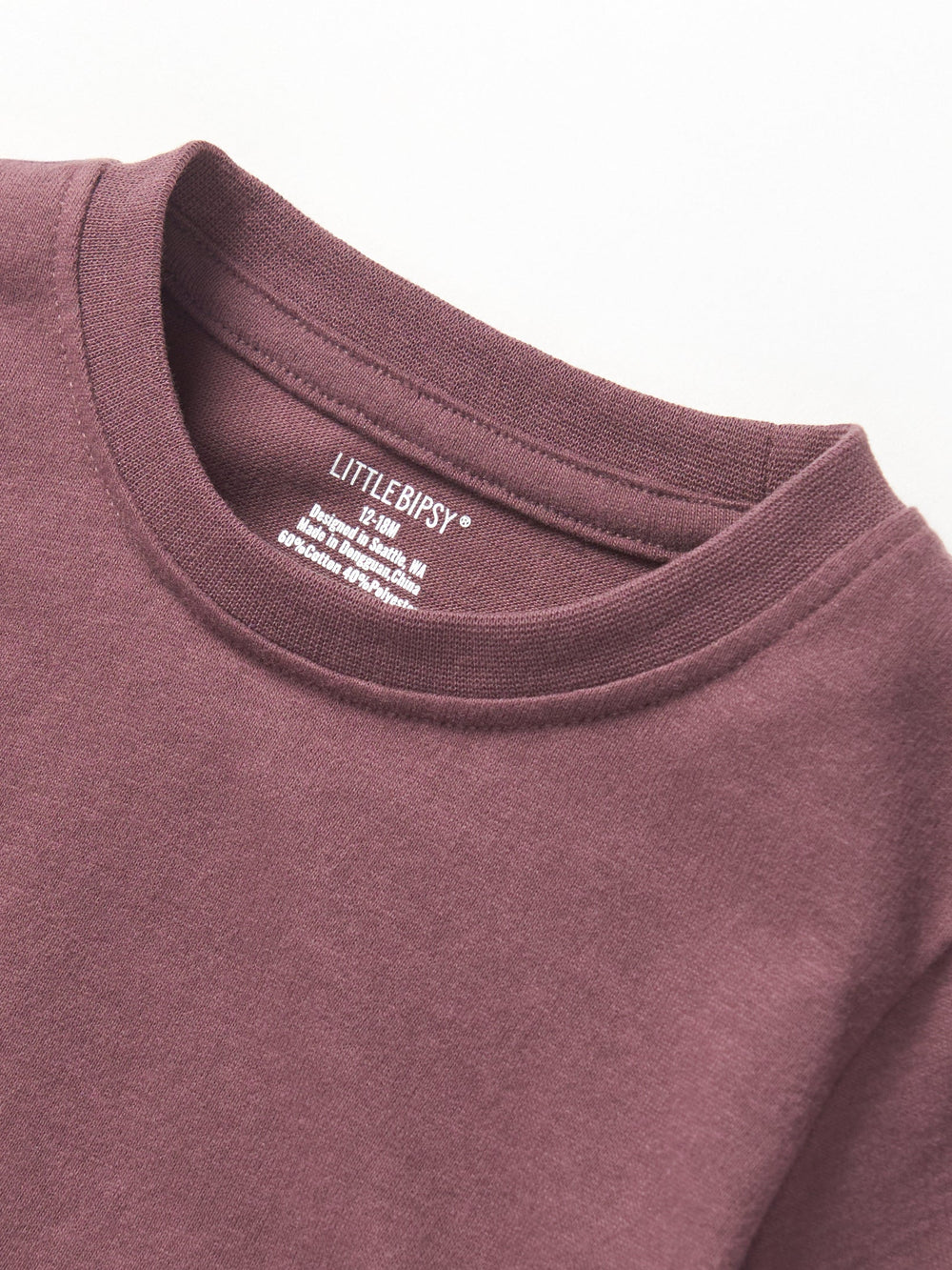 Little Bipsy elevated tee purple