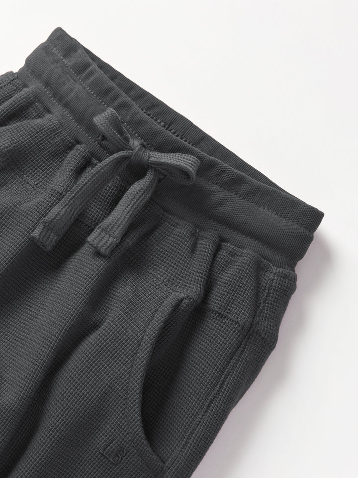 Little Bipsy - Waffle Joggers in Shadow