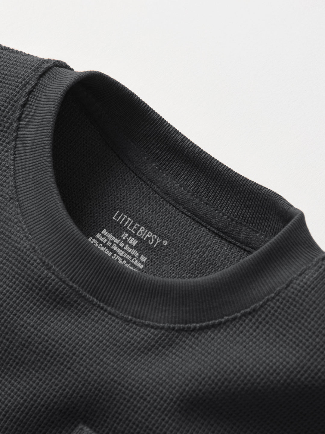 Little Bipsy - Waffle Top in Shadow