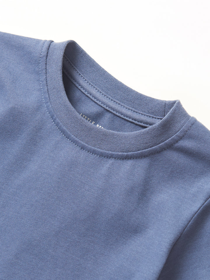 Little Bipsy - Elevated Tee in Navy