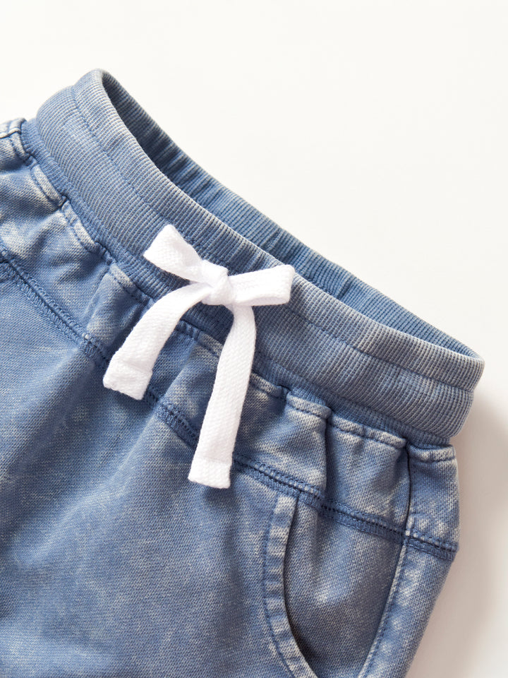 Little Bipsy - Harem Shorts in Navy Wash