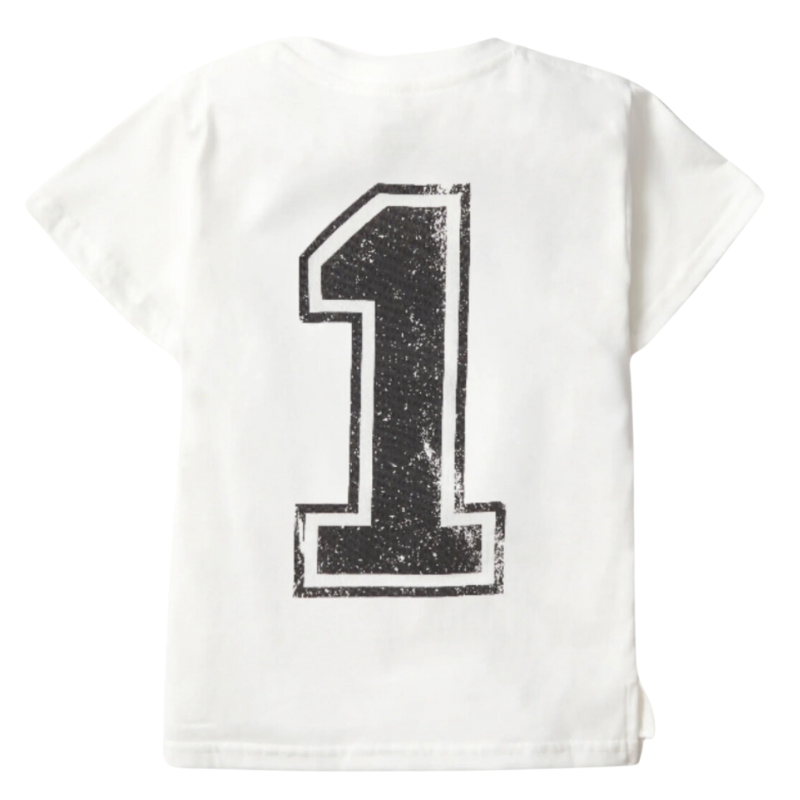 Little Bipsy - Birthday Elevated Tees in White