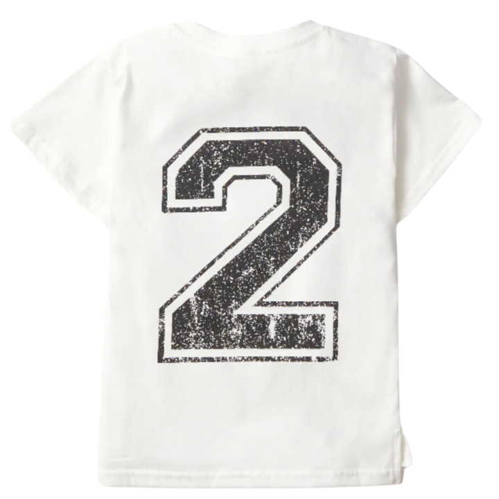 Little Bipsy - Birthday Elevated Tees in White