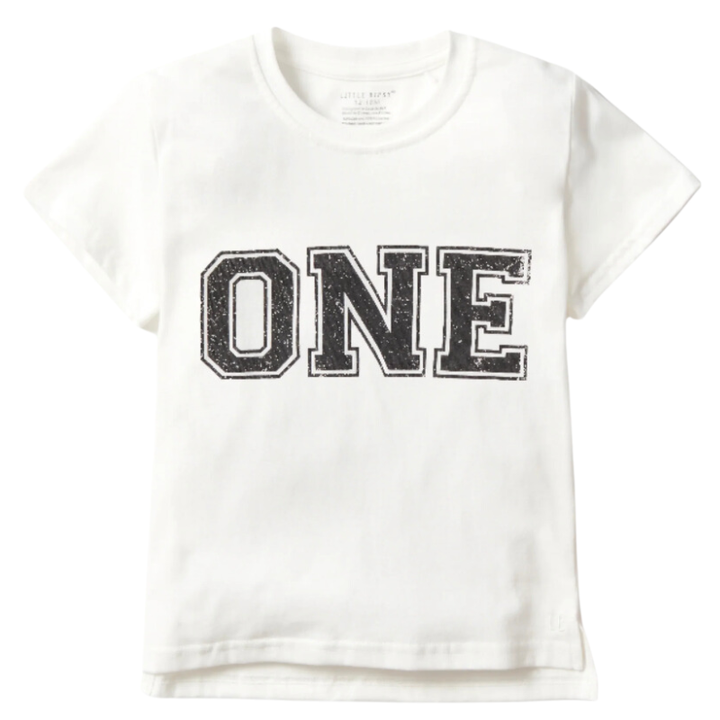 Little Bipsy - Birthday Elevated Tees in White