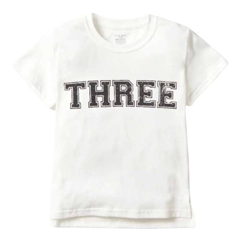 Little Bipsy - Birthday Elevated Tees in White