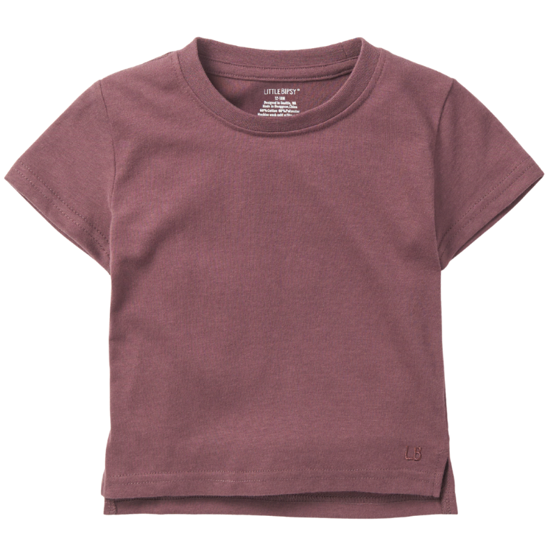 Little Bipsy Huckleberry elevated tee