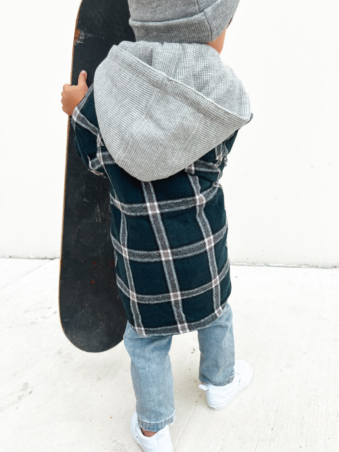 Little Bipsy Night Fall Hooded flannel 1