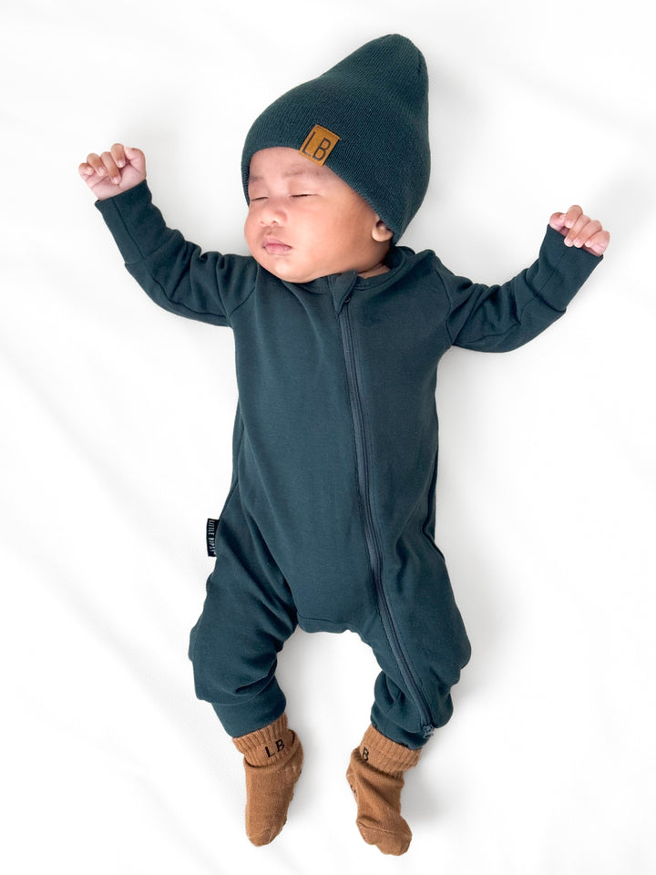 Little Bipsy - 2-Way Zip Romper in Nightfall