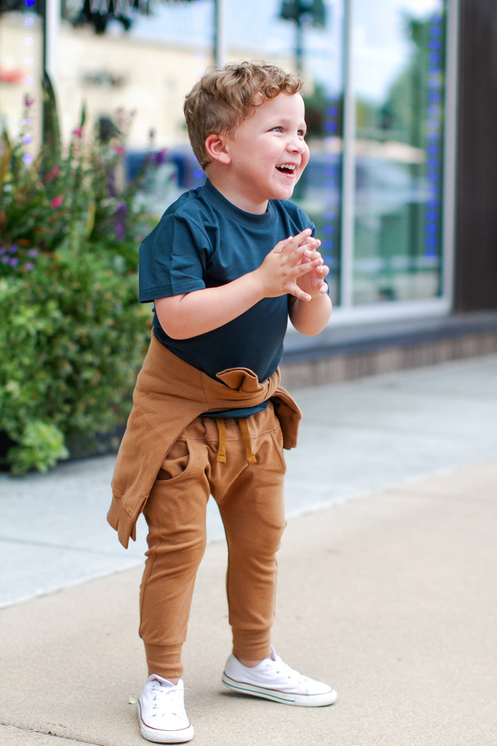 Little Bipsy bamboo tee Night Fall