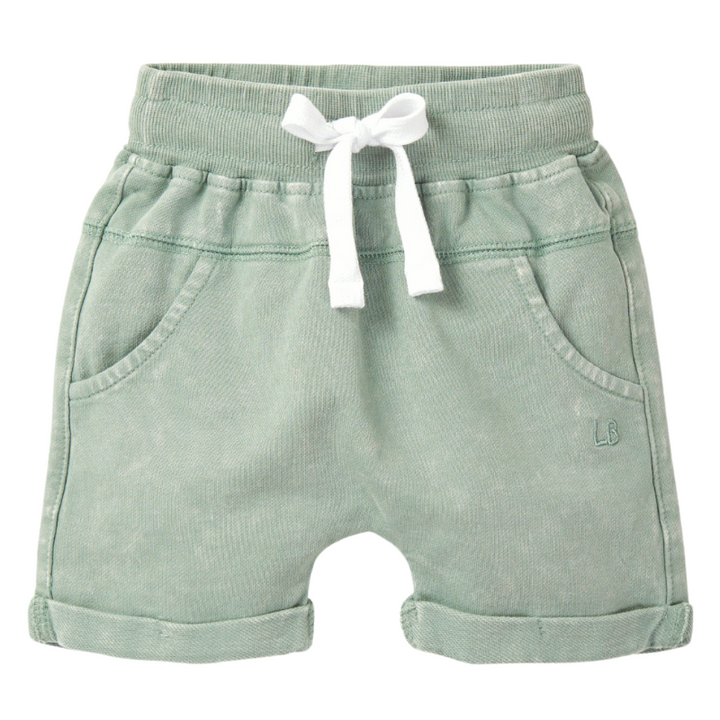 Little Bipsy basil wash harem shorts