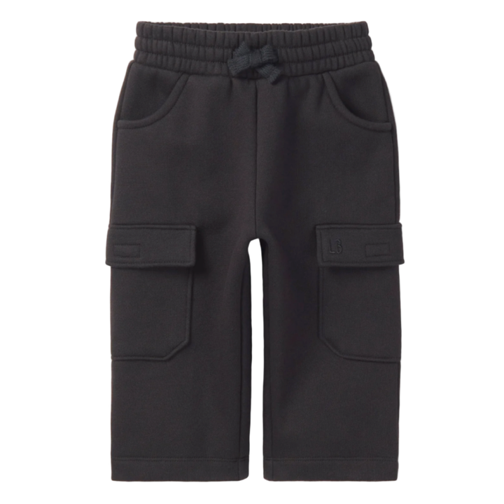 Little Bipsy black cargo sweatpants