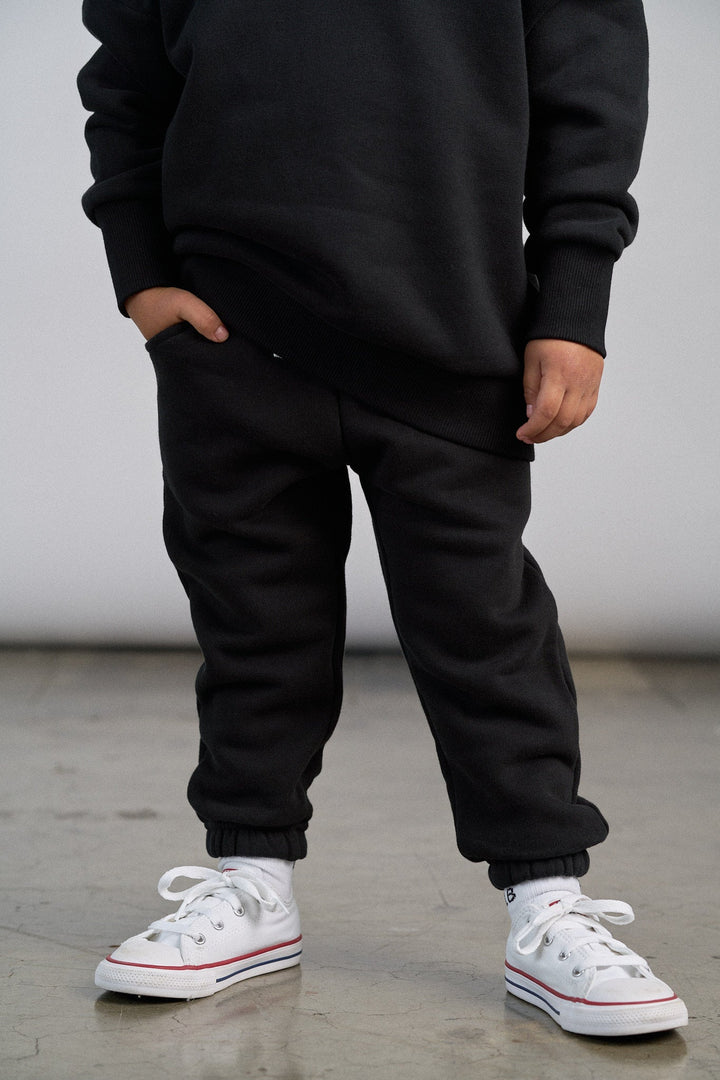 Little Bipsy boys Elevated sweatpants black